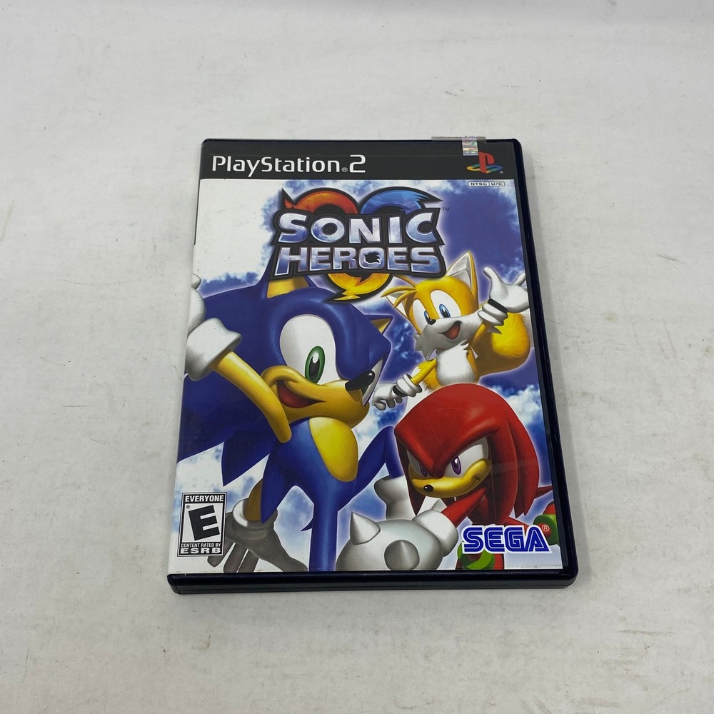 Sonic Heroes PlayStation 2 PS2 Game Complete with Manual SEGA SLUS-20718